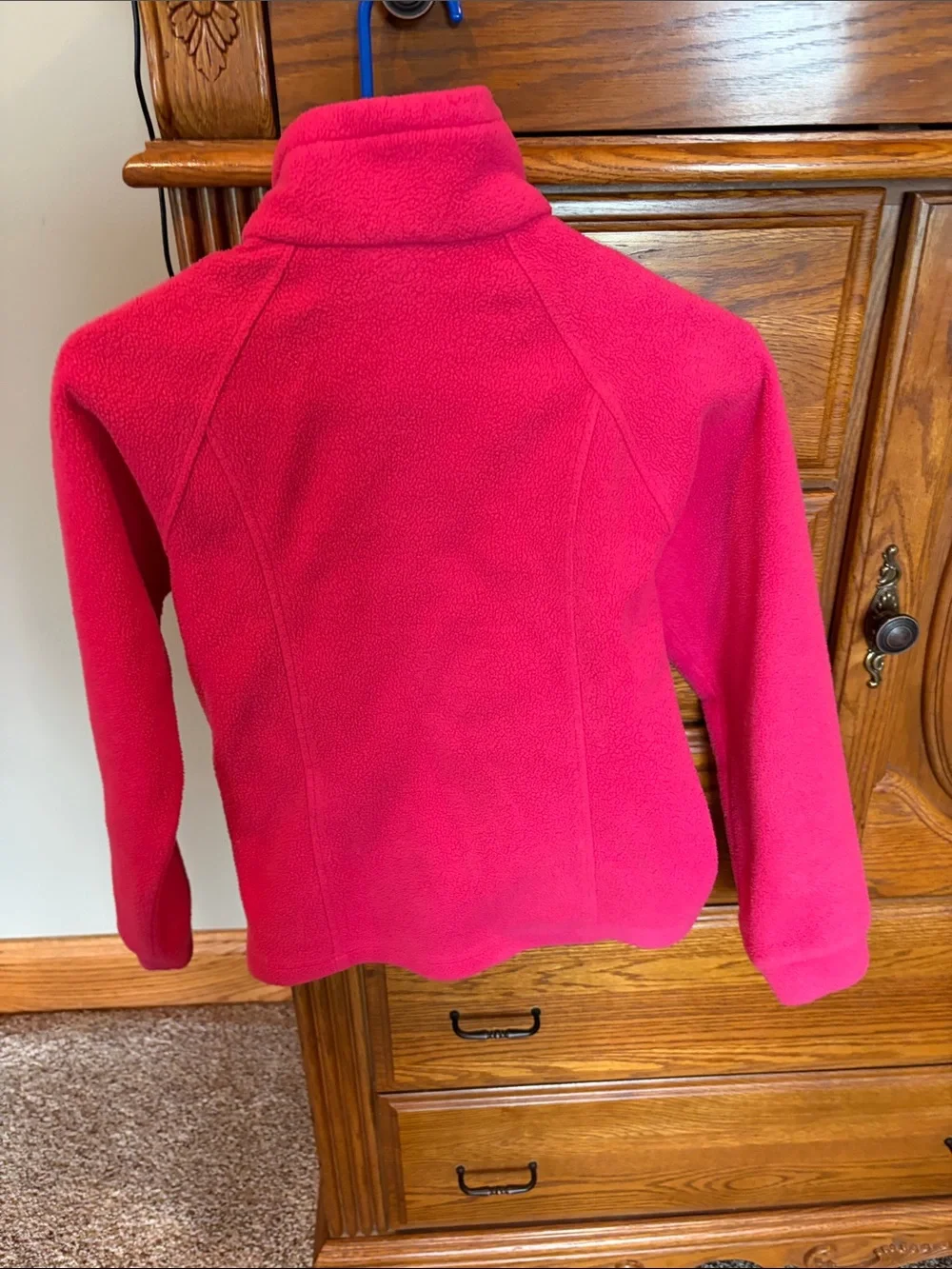Columbia Kids Hot Pink Fleece Full-Zip Jacket